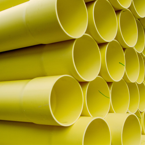 pvc conduit yellow